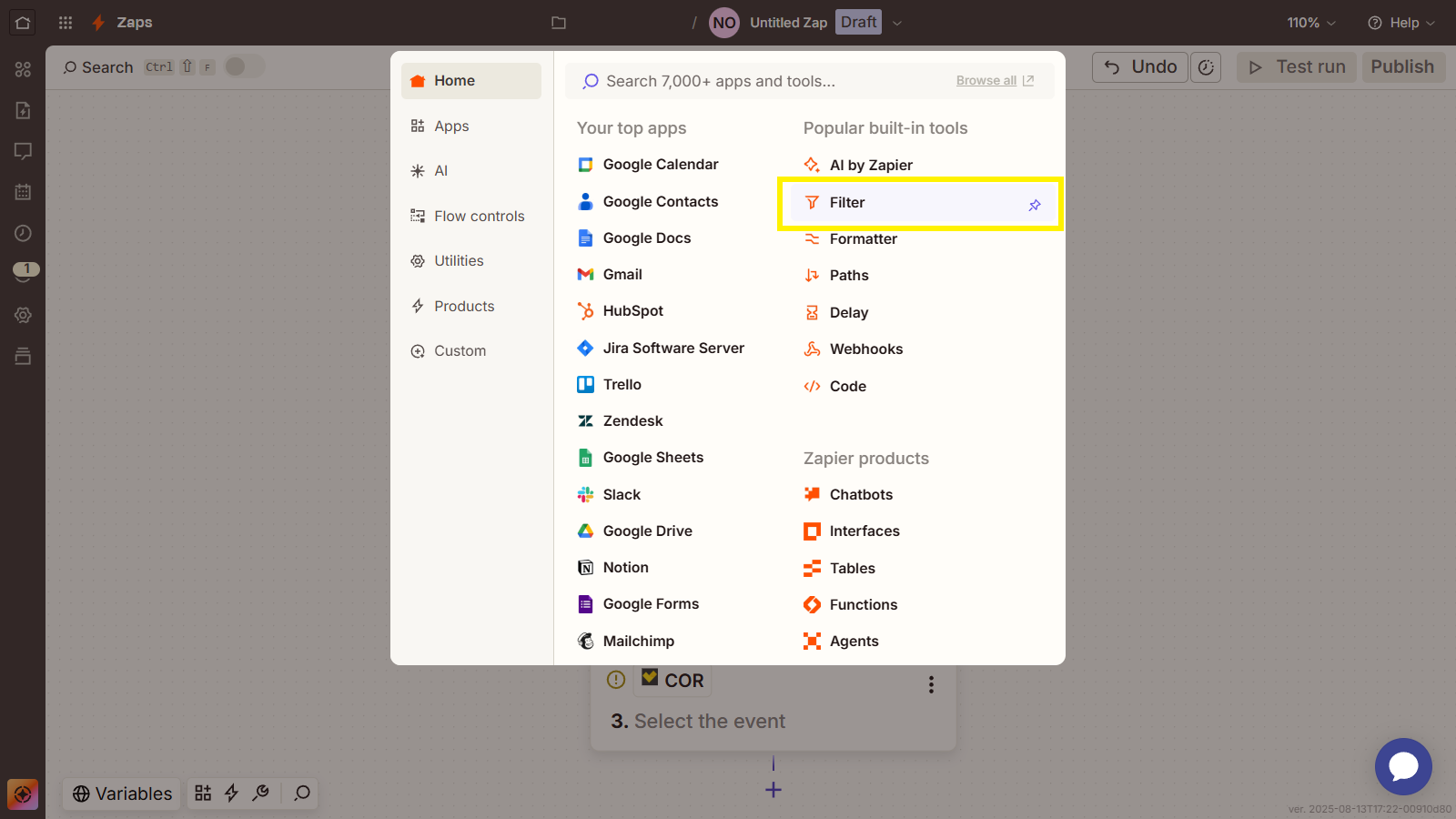 2.5 Filter by Zapier.png